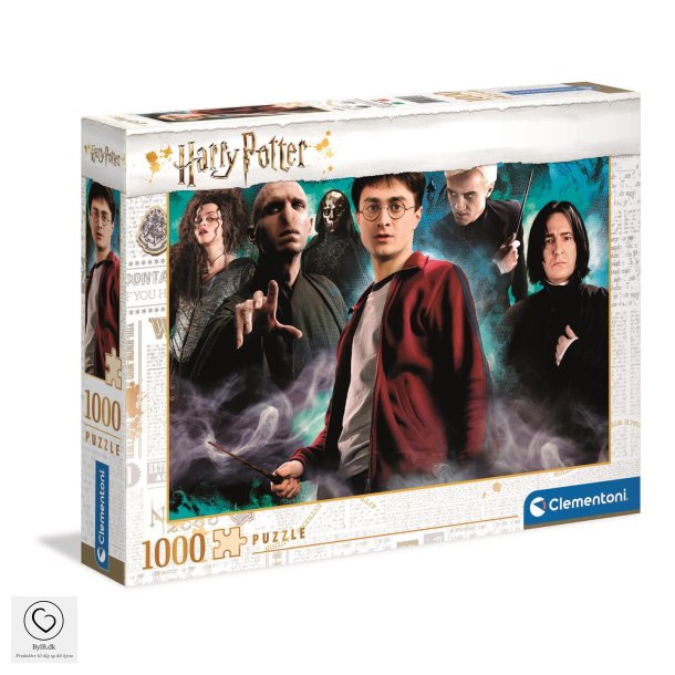 Clementoni Puzzle - 1000 brikker HARRY POTTER