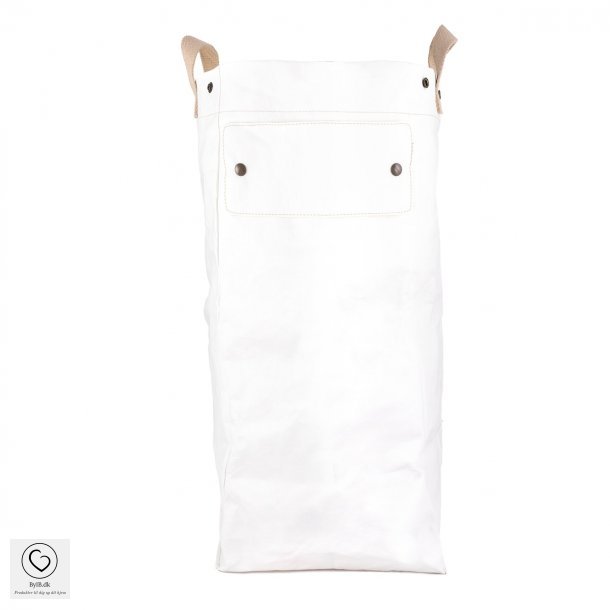 UASHMAMA Laundry Bag / Vasketjskurv i hvid